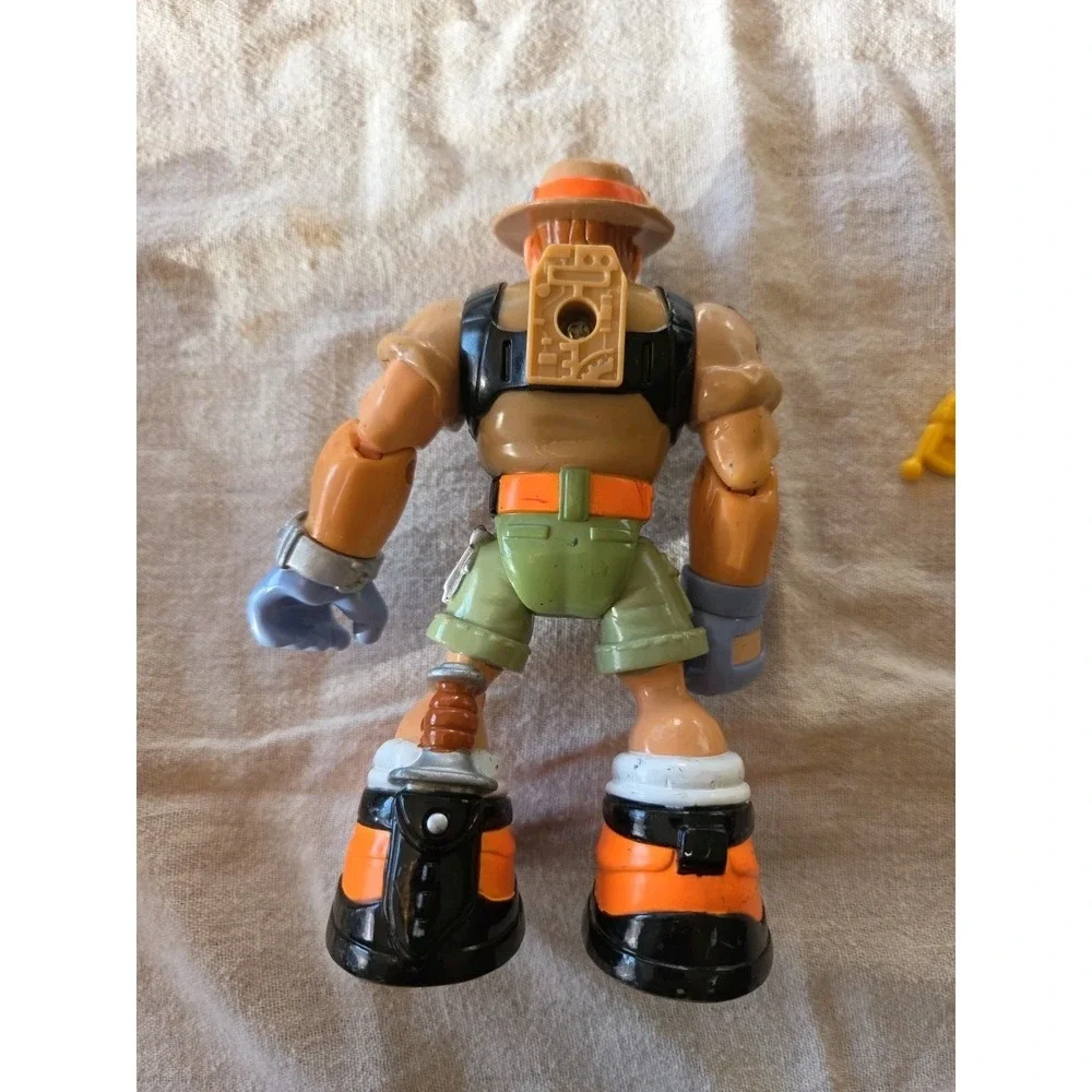 2001 Mattel Fisher‎ Price Rescue Heroes Action Figures Lot Of 3 Police Ranger
